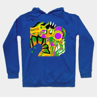 huichol alien ecopop Hoodie